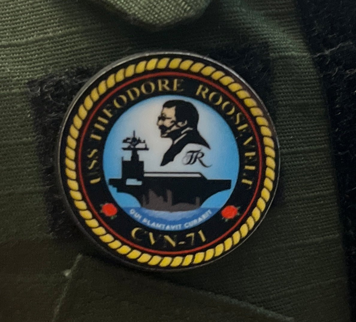 USS Theodore Roosevelt Navy Patch for MY HERO Sailor - MY HERO