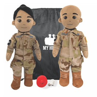 Custom Doll – Daddy Doll – Military Doll – Deployment Doll – Recordable Doll – Military Gift – Personalized Doll – Military Families