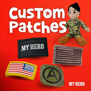 My Hero recordable daddy doll military gift for kids, deployment doll with voice recorder for emotional support and comfort
