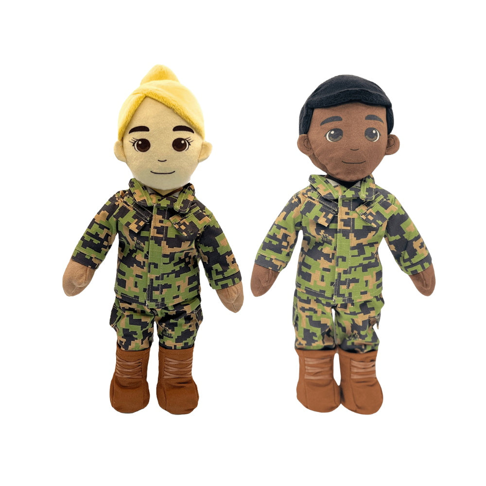 marine stuffed animals for kids. Daddy dolls. 
