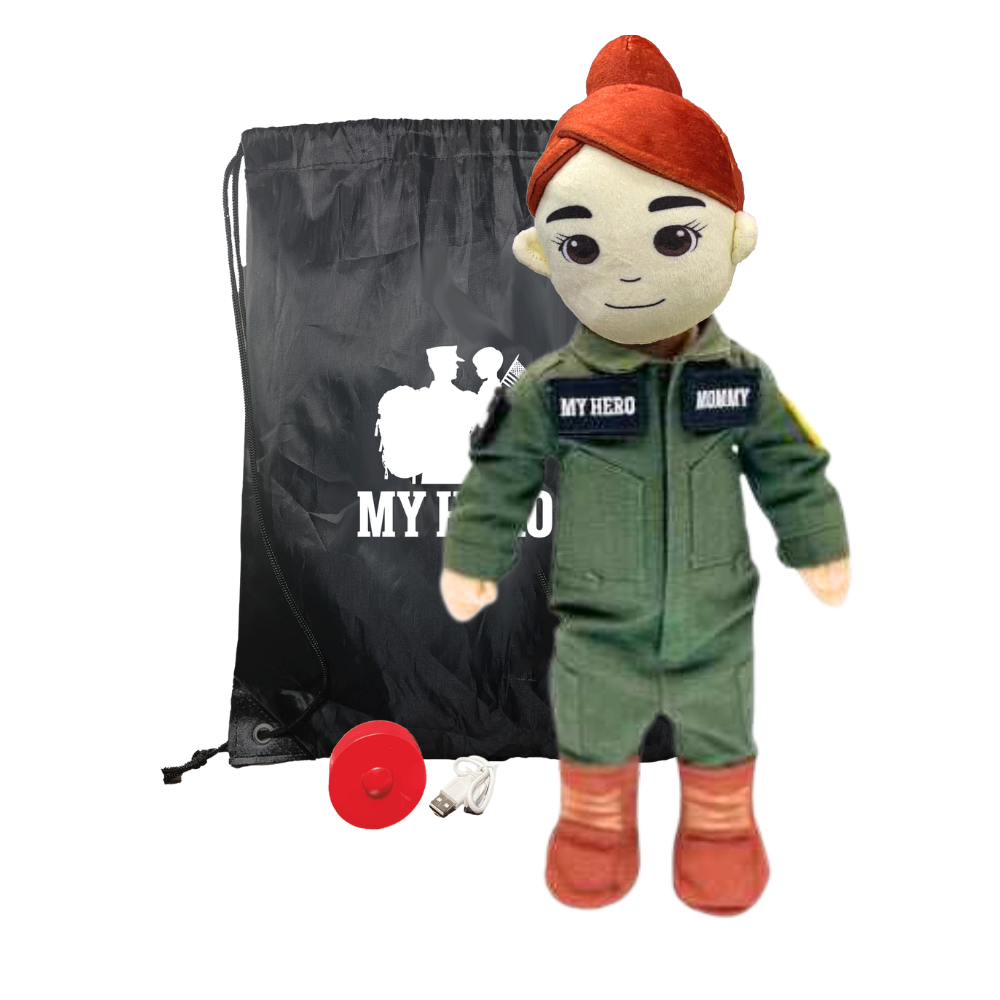 Pilot Hero Doll | Recordable Plush in Flight Suit