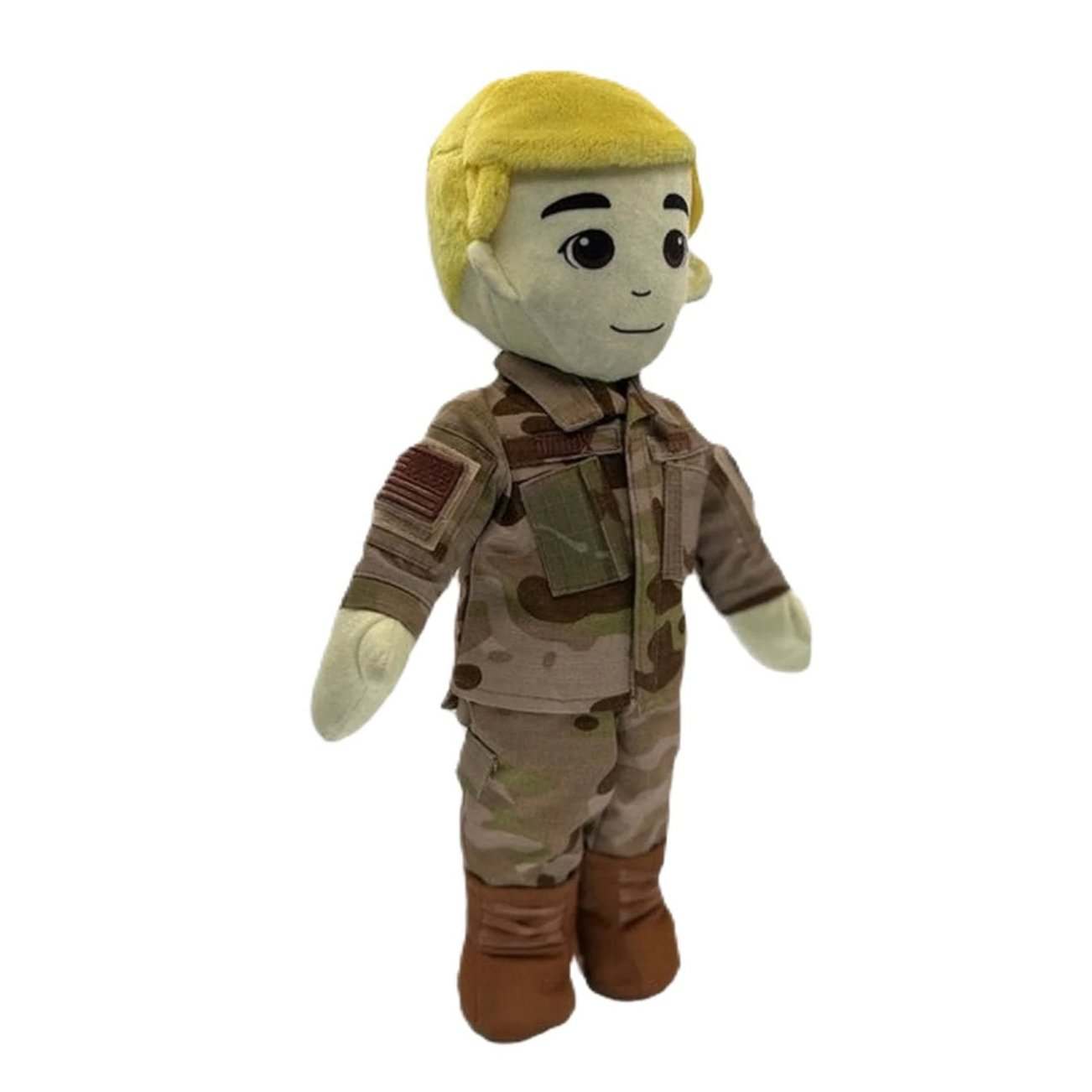 air force military plush daddy dolls & comfort doll with recordable voice. for military kids missing a deployed parent.