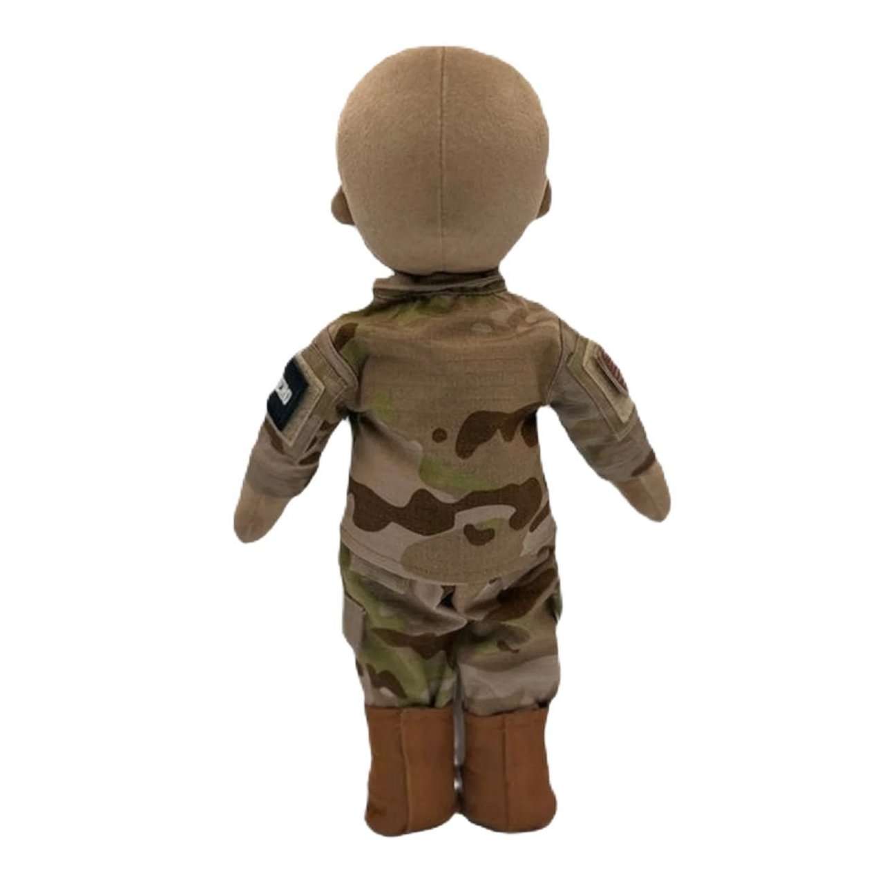 air force military plush daddy dolls & comfort doll with recordable voice. for military kids missing a deployed parent.