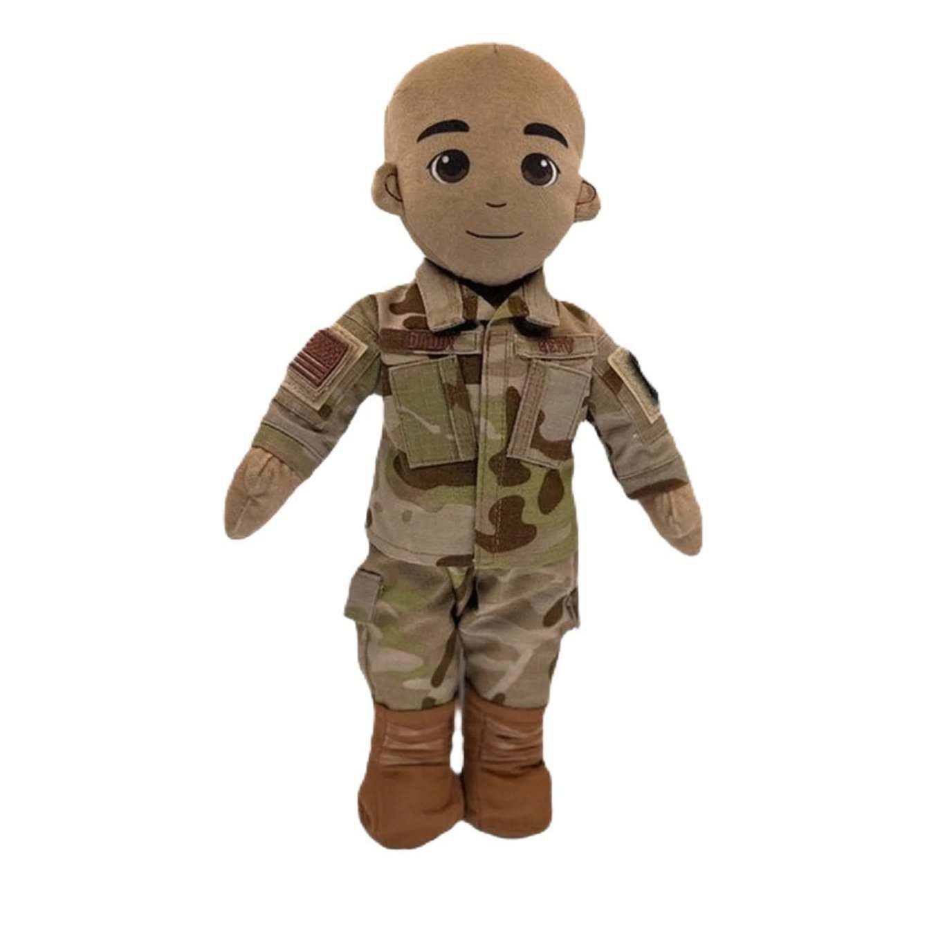 air force military plush daddy dolls & comfort doll with recordable voice. for military kids missing a deployed parent.