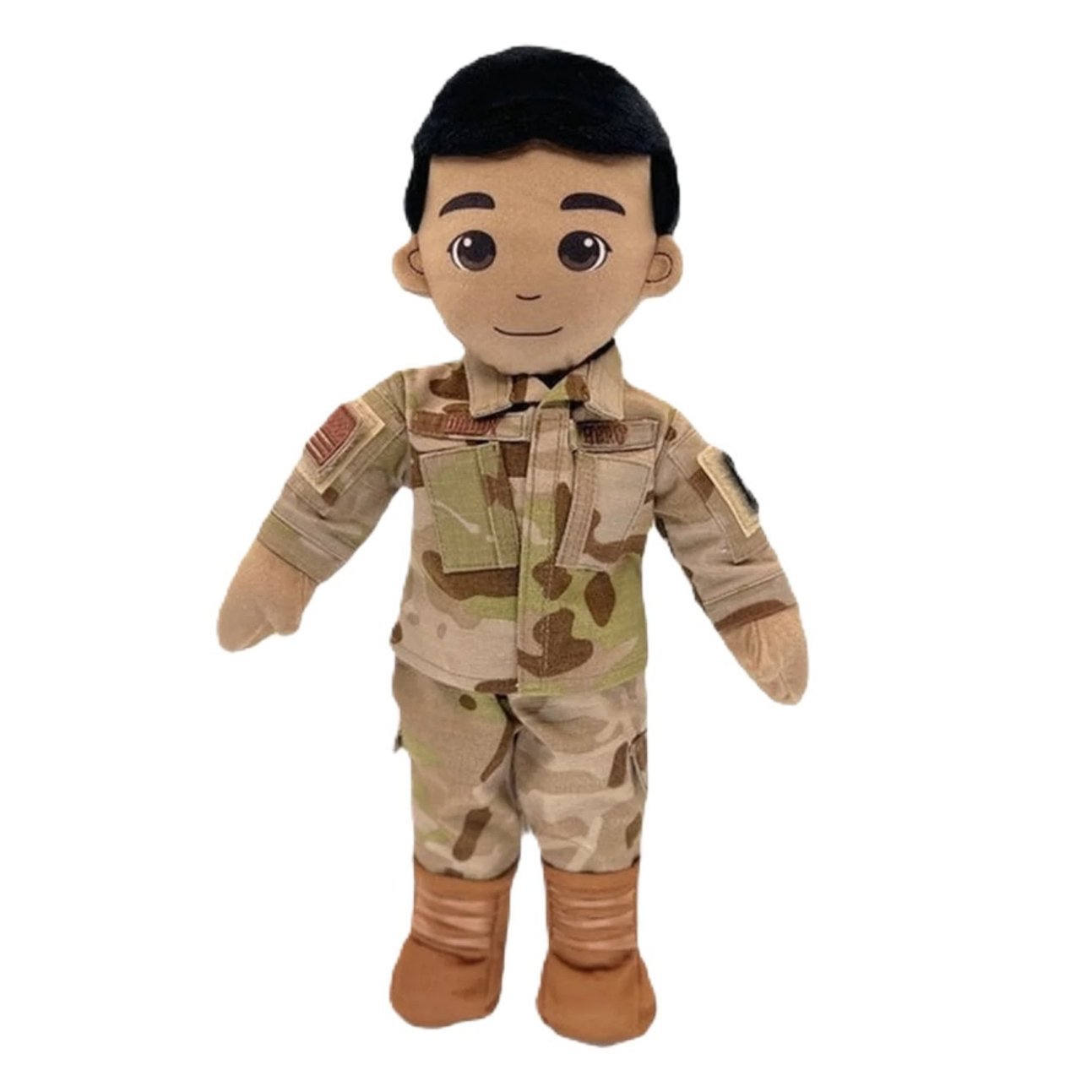 air force military plush daddy dolls & comfort doll with recordable voice. for military kids missing a deployed parent.