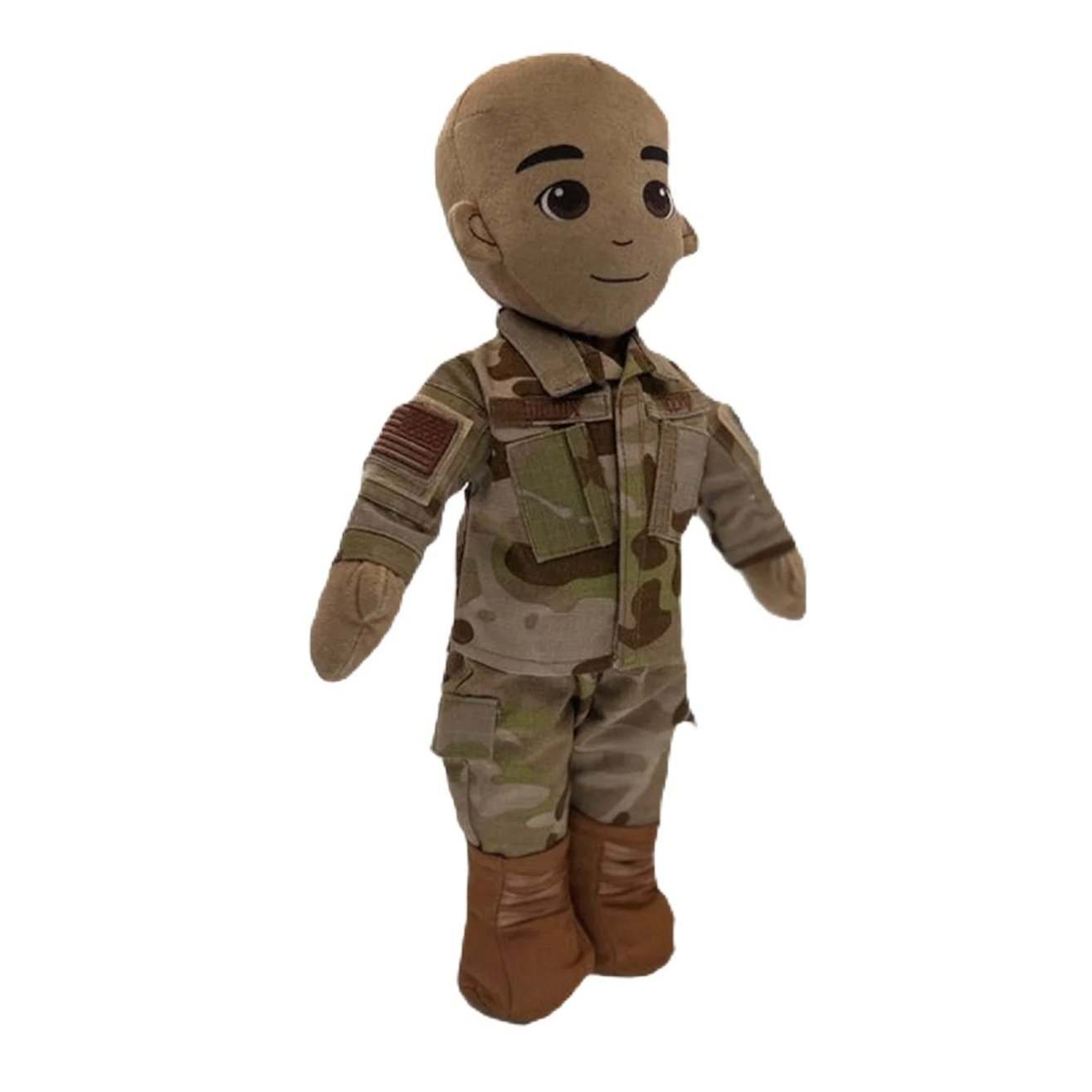 air force military plush daddy dolls & comfort doll with recordable voice. for military kids missing a deployed parent.