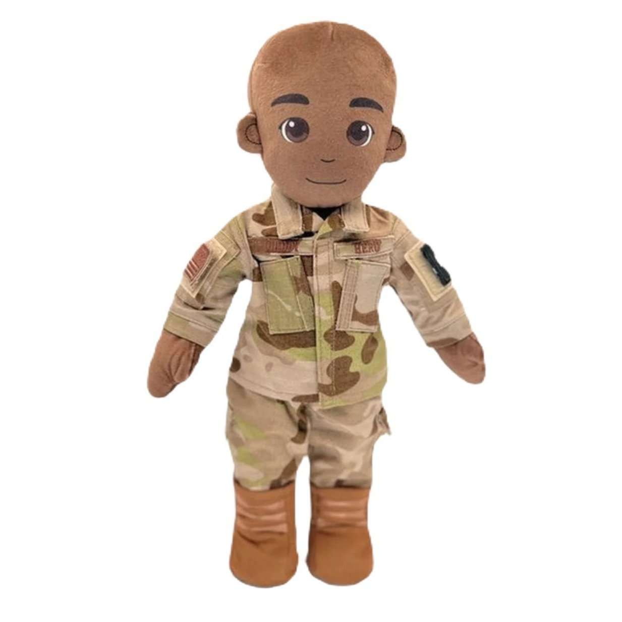air force military plush daddy dolls & comfort doll with recordable voice. for military kids missing a deployed parent.