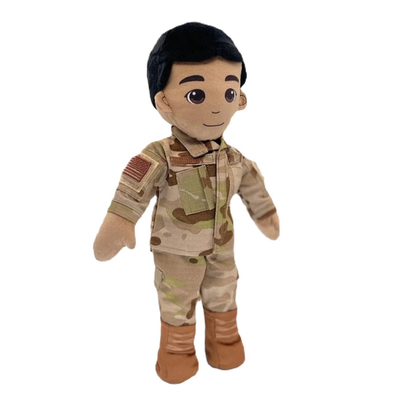 air force military plush daddy dolls & comfort doll with recordable voice. for military kids missing a deployed parent.