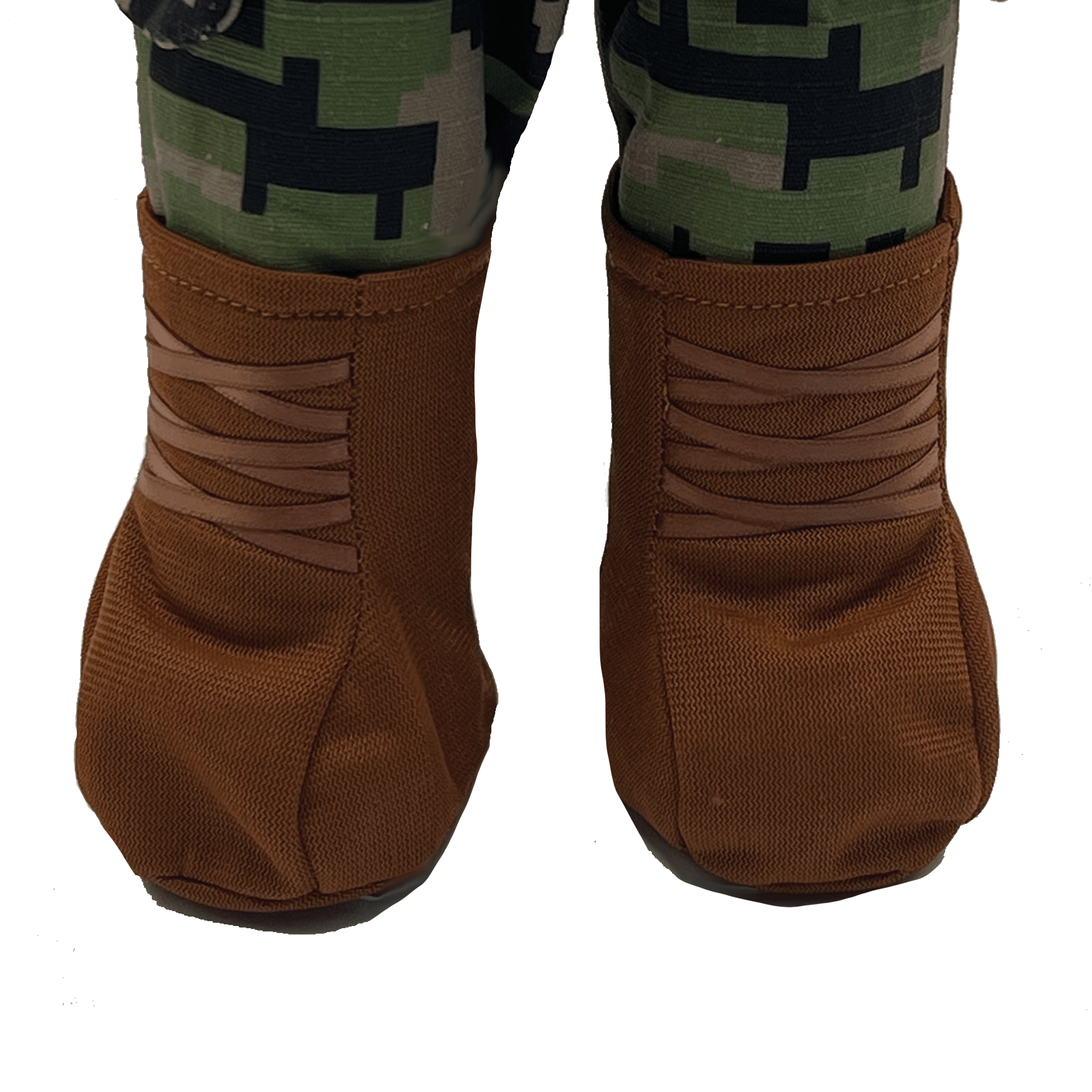 Recordable military doll in aviator flight suit – comforting plush toy with custom voice message for kids during deployment.