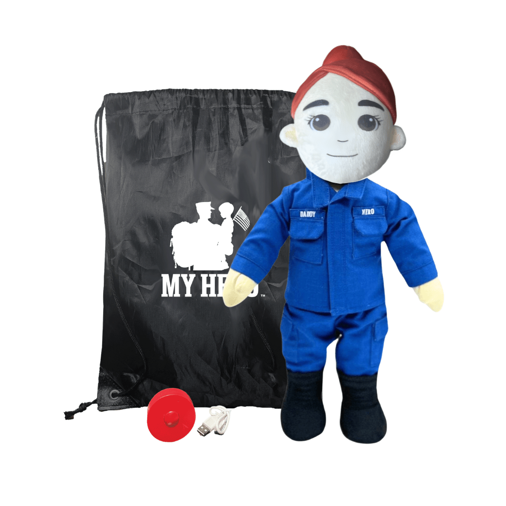 Build Your Coast Guard Teddy Bear & Military Dolls – Recordable Stuffed Animal - MY HERO
