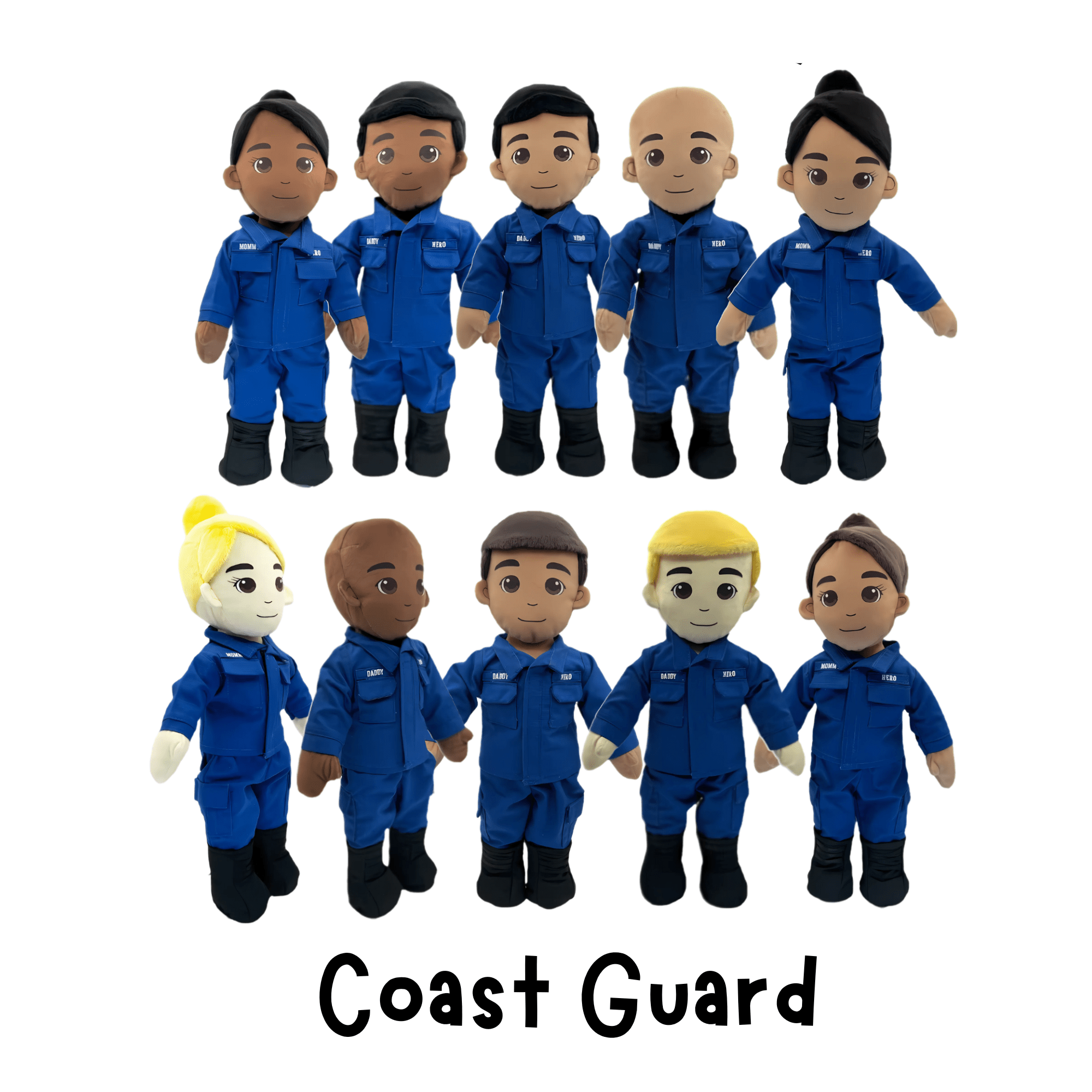 Build Your Hero: Re - recordable Military Plush Dolls for Comfort – Customized & Personalized 