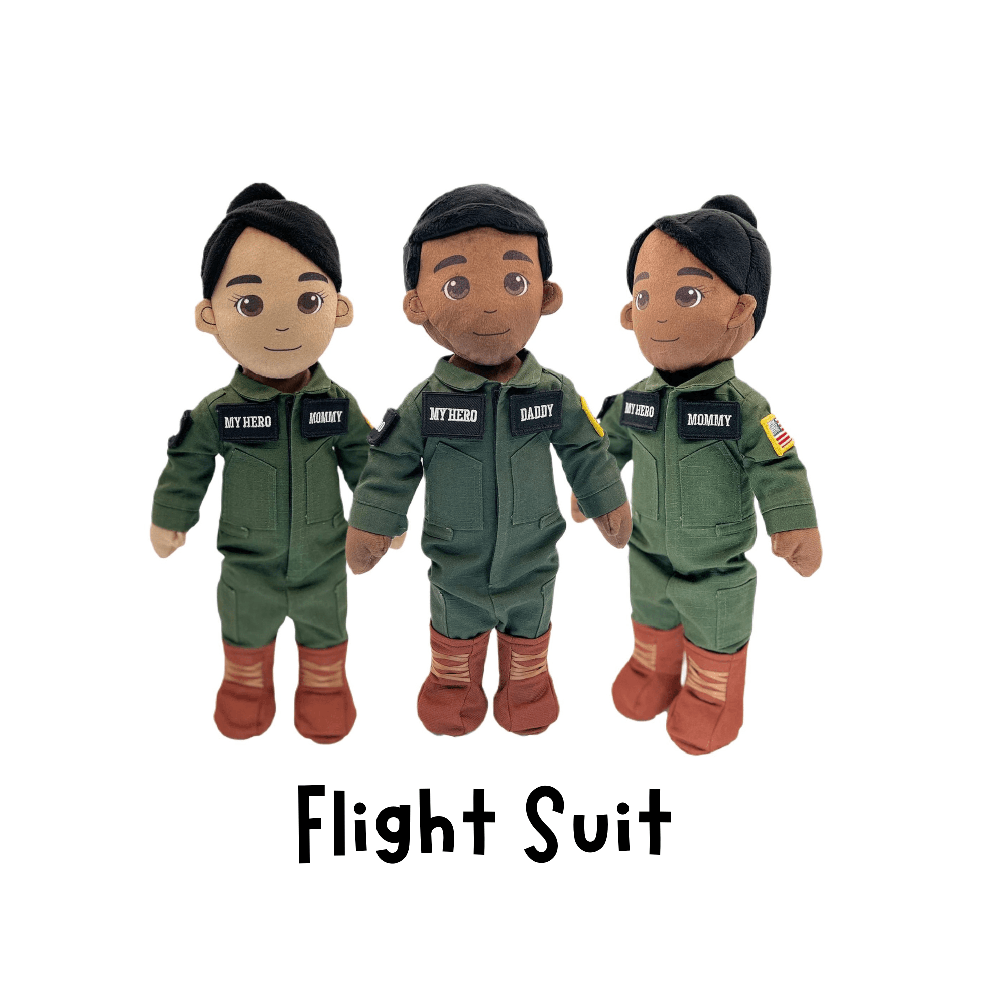 Build Your Hero: Re - recordable Military Plush Dolls for Comfort – Customized & Personalized 