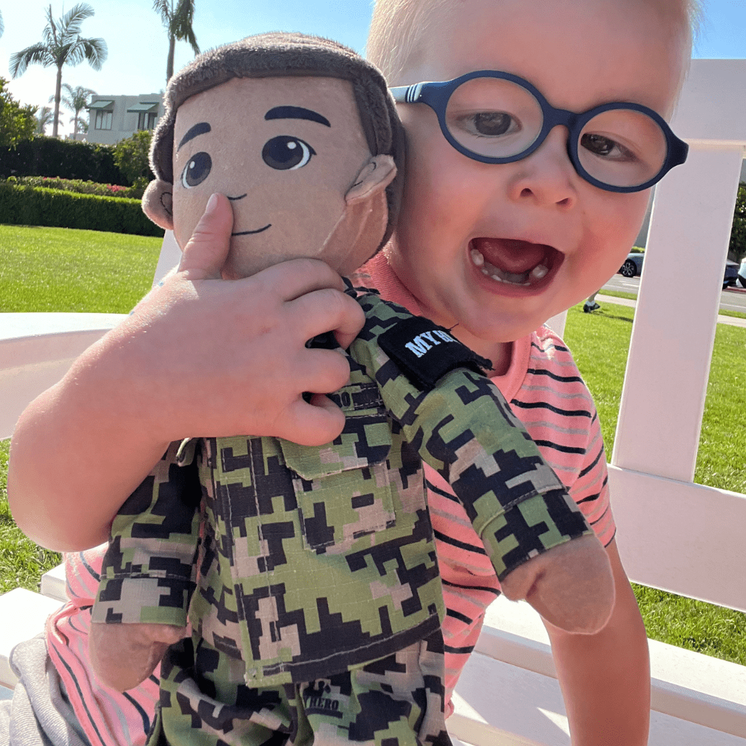 Build Your Hero: Re - recordable Military Plush Dolls for Comfort – Customized & Personalized 