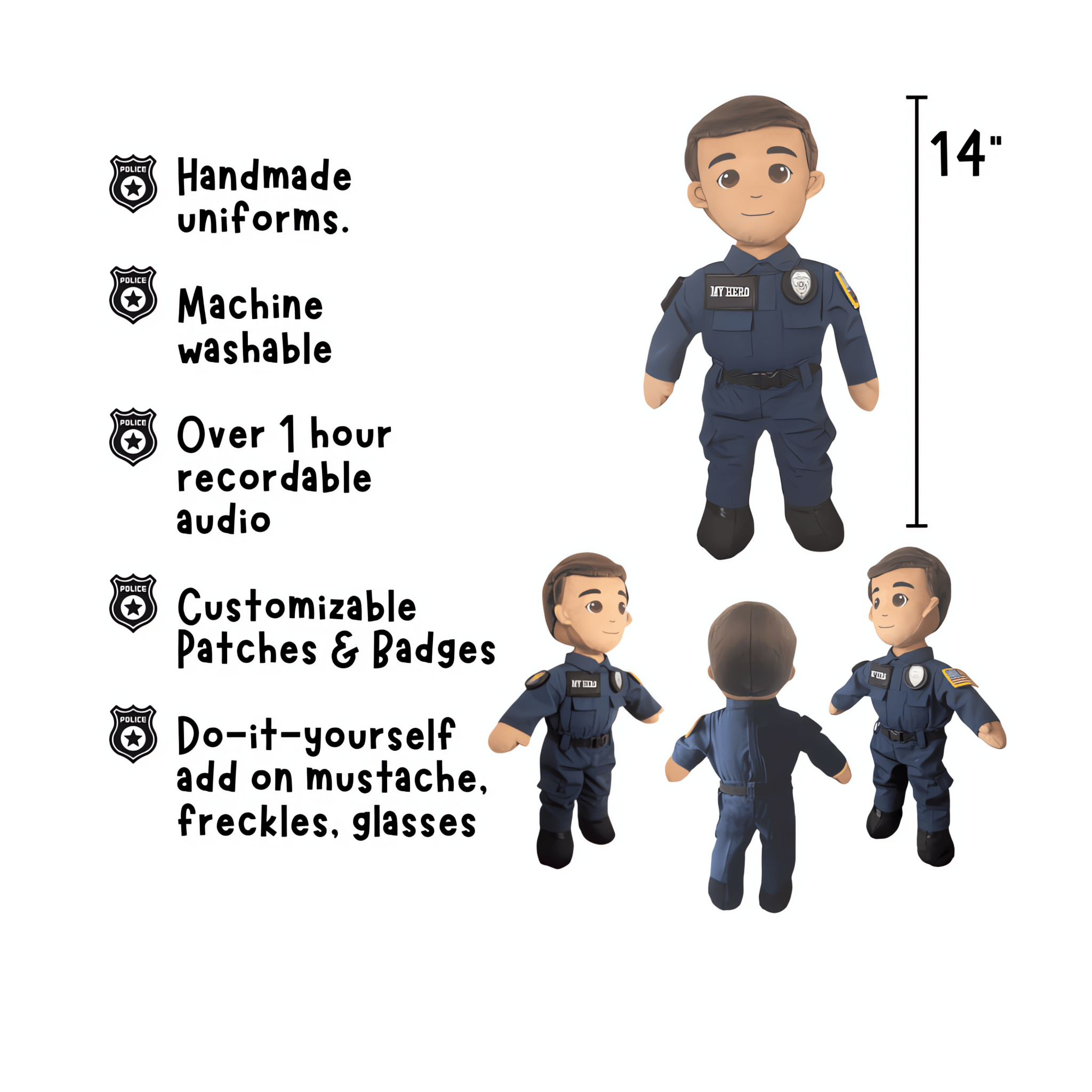 customizable-police-officer-plush–law-enforcement-doll–recordable-audio-message-toy–gift-for-kids-of-cops