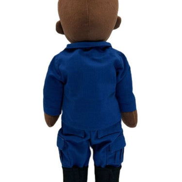 Recordable military daddy doll for kids – personalized plush toy with uniform and voice message for comfort during deployment or time apart
