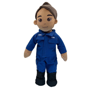 Custom hero teddy bear – plush gift for military kids with personalized patches, voice playback, and detailed uniform options