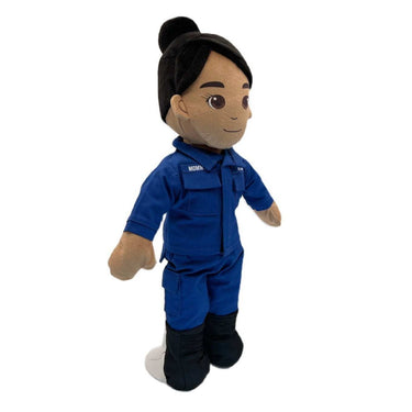Deployment comfort toy for children – personalized military plush with voice message, name tape, and soft fabric