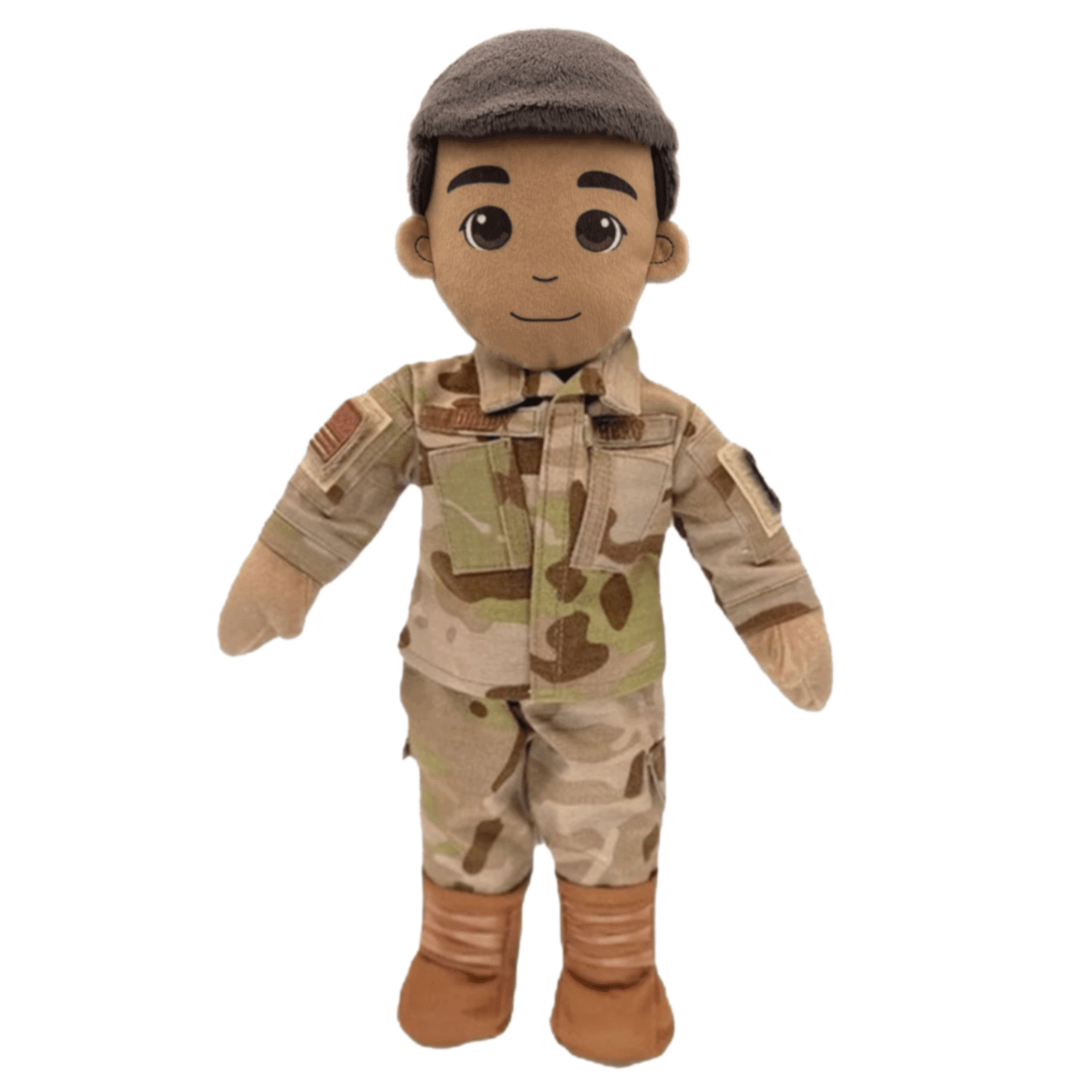 air force military plush daddy dolls & comfort doll with recordable voice. for military kids missing a deployed parent.