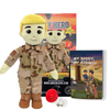 air force military plush daddy dolls & comfort doll with recordable voice. for military kids missing a deployed parent.