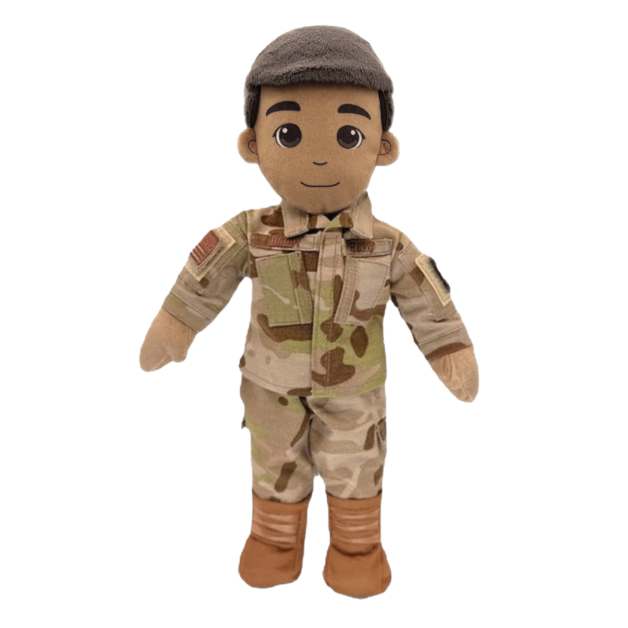 Customizable & Recordable My Hero Airman: Plush Air Force Daddy Doll - MY HERO