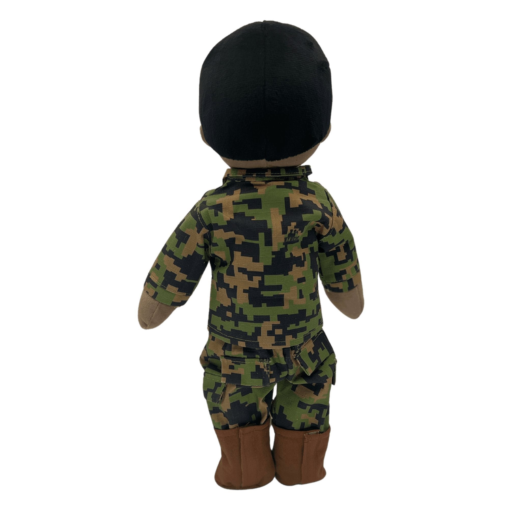 Recordable military daddy dolls with speaking function, great gift for kids of deployed service members