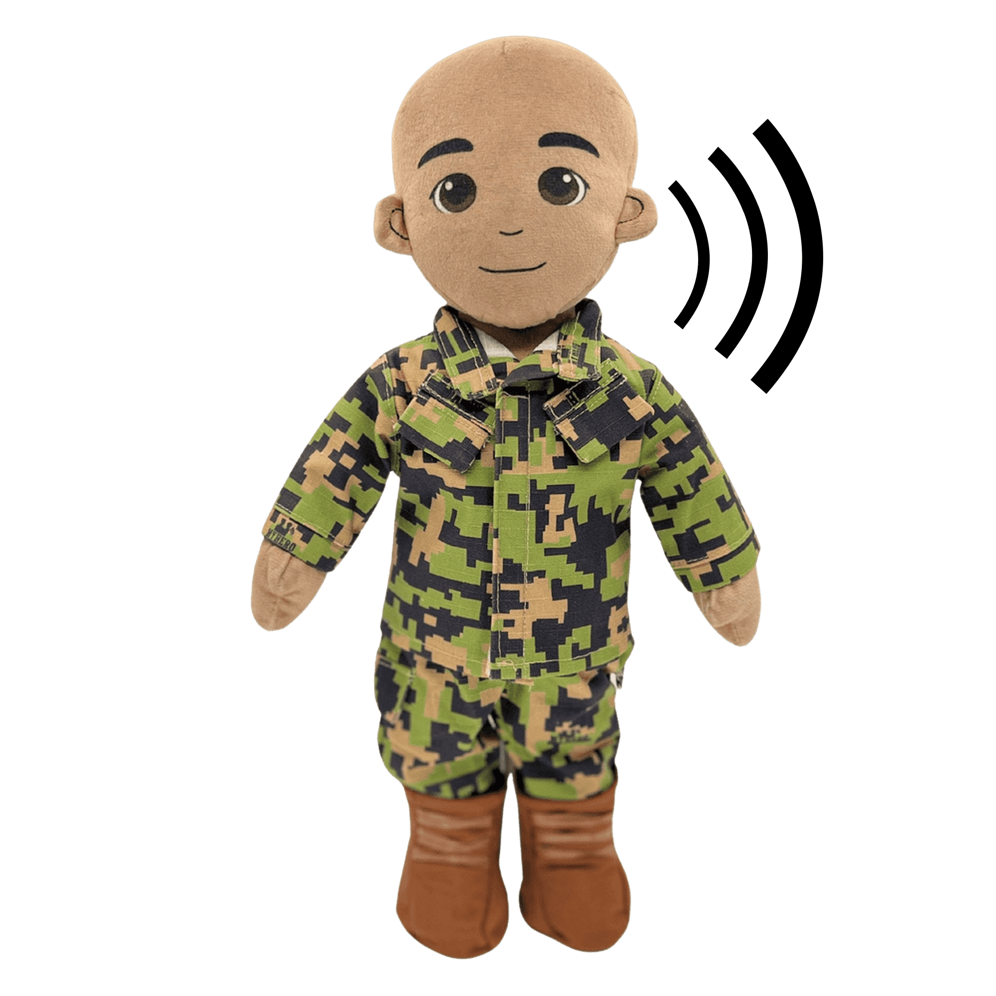 Customizable & Recordable My Hero Marine: Plush Marine Daddy Doll - MY HERO