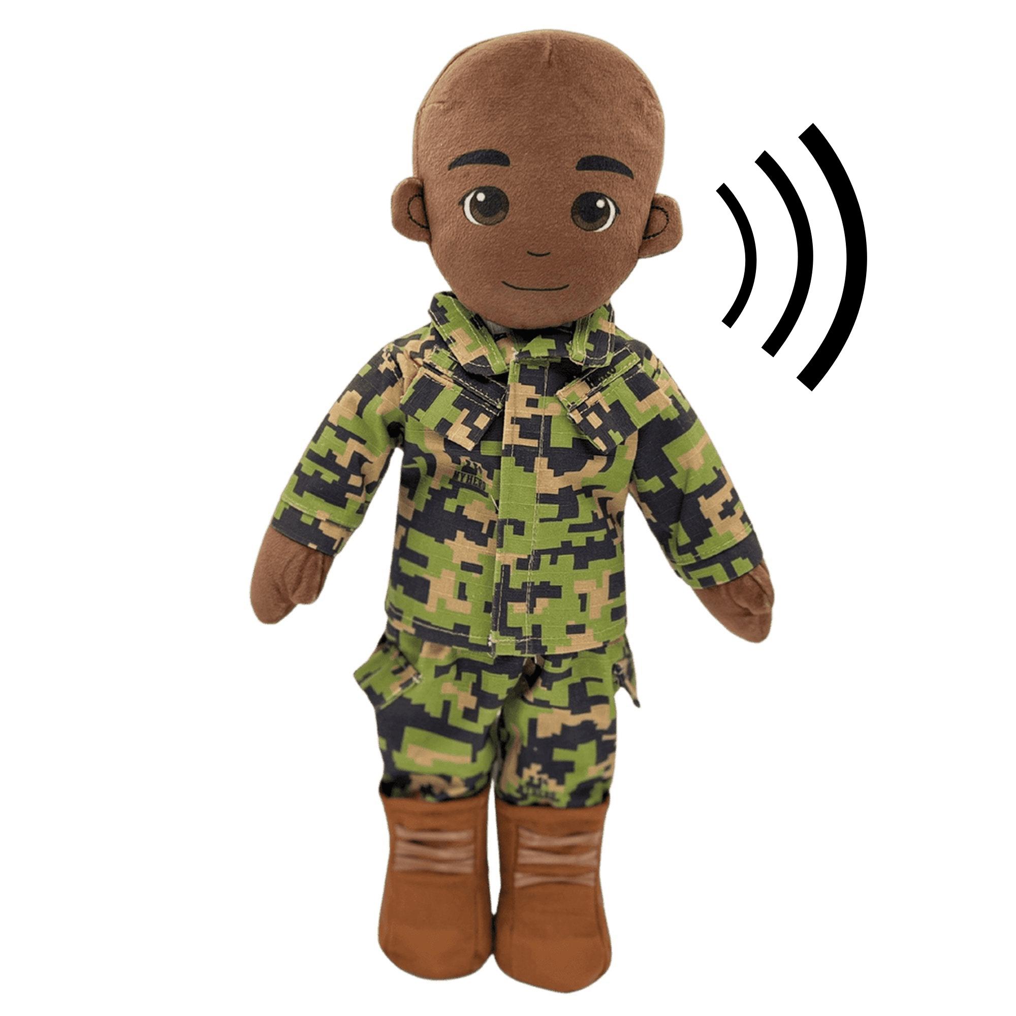 Customizable & Recordable My Hero Marine: Plush Marine Daddy Doll - MY HERO