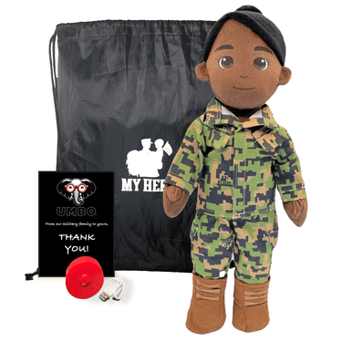 military doll – marine daddy doll with voice recorder – comforts children when parents deploy – plush toy for bedtime
