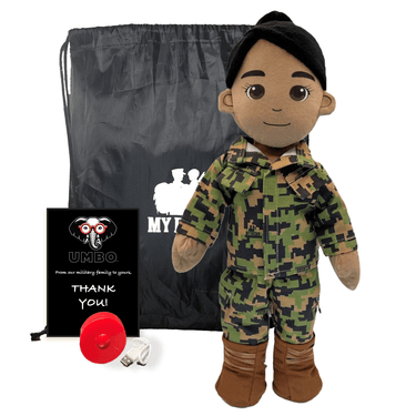 military doll – marine daddy doll with voice recorder – comforts children when parents deploy – plush toy for bedtime