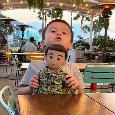 Navy doll, Navy deployment doll, Navy dad gift, Navy mom gift, Navy family, Navy kids, Navy family gift, recordable Navy doll, Navy plush doll, Navy children’s book, military Navy doll, Navy stuffed animal, sailor doll, Navy gift for kids, Navy bedtime st