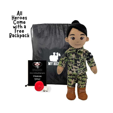 Customizable & Recordable My Hero Sailor: Navy Plush Daddy Doll - MY HERO