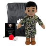 Custom family dolls – daddy dolls with military discount – personalized doll that looks like you – recordable story books for comforting moments

