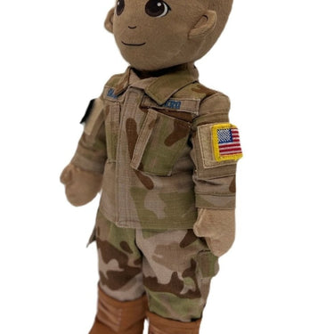 Recordable Military Dolls. Perfect Deployment Gift For Children. Keep families connected during separation. Recordable books