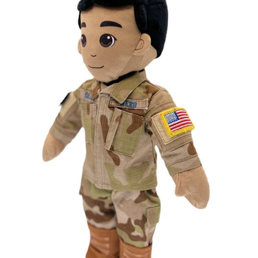 Recordable Military Dolls. Perfect Deployment Gift For Children. Keep families connected during separation. Recordable books