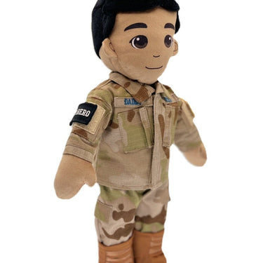 Recordable Military Dolls. Perfect Deployment Gift For Children. Keep families connected during separation. Recordable books