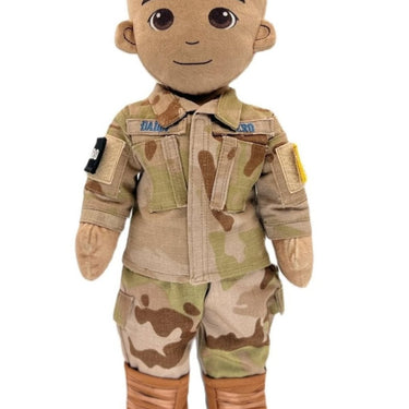 Recordable Military Dolls. Perfect Deployment Gift For Children. Keep families connected during separation. Recordable books