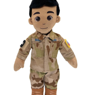 Recordable Military Dolls. Perfect Deployment Gift For Children. Keep families connected during separation. Recordable books