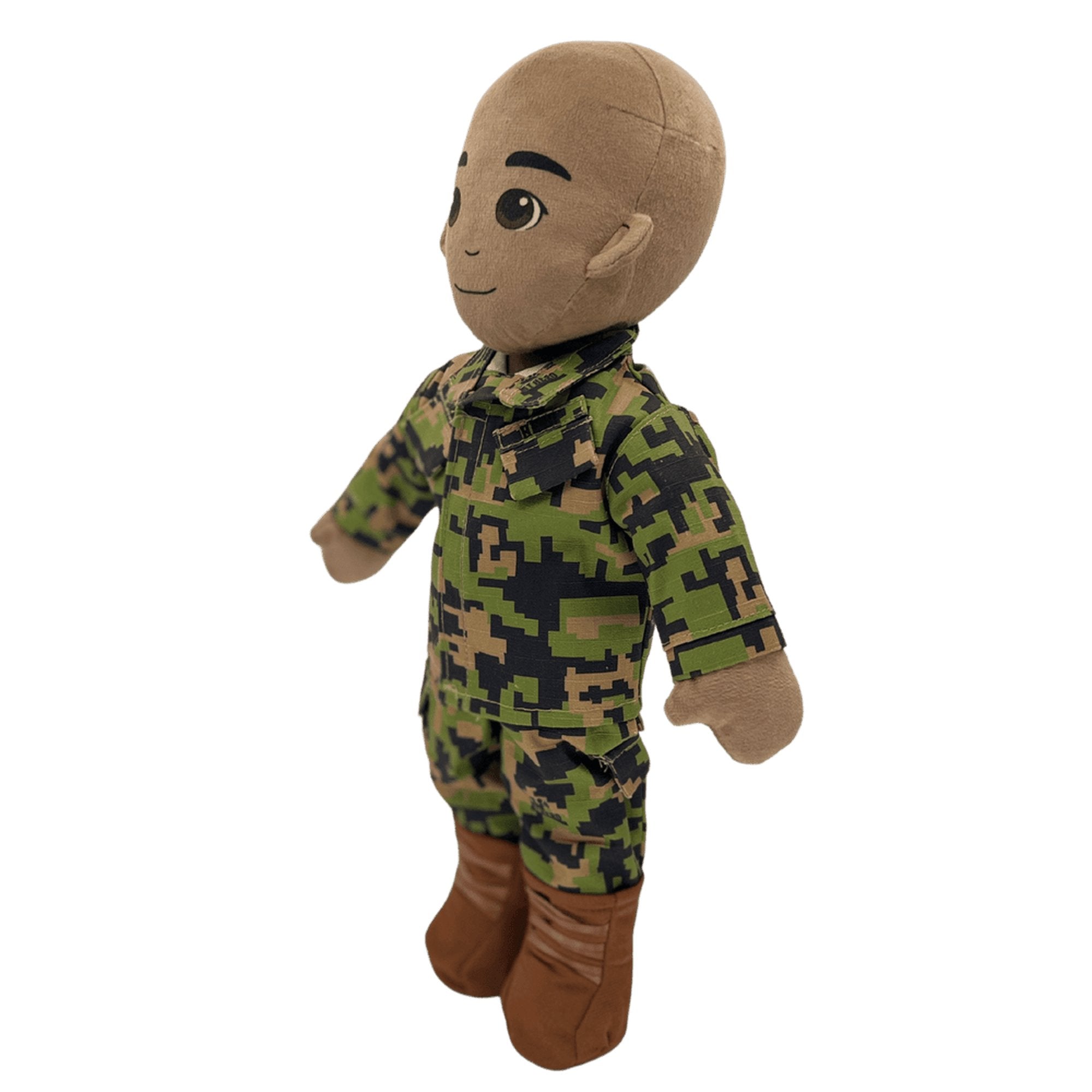 Recordable military daddy dolls with speaking function, great gift for kids of deployed service members