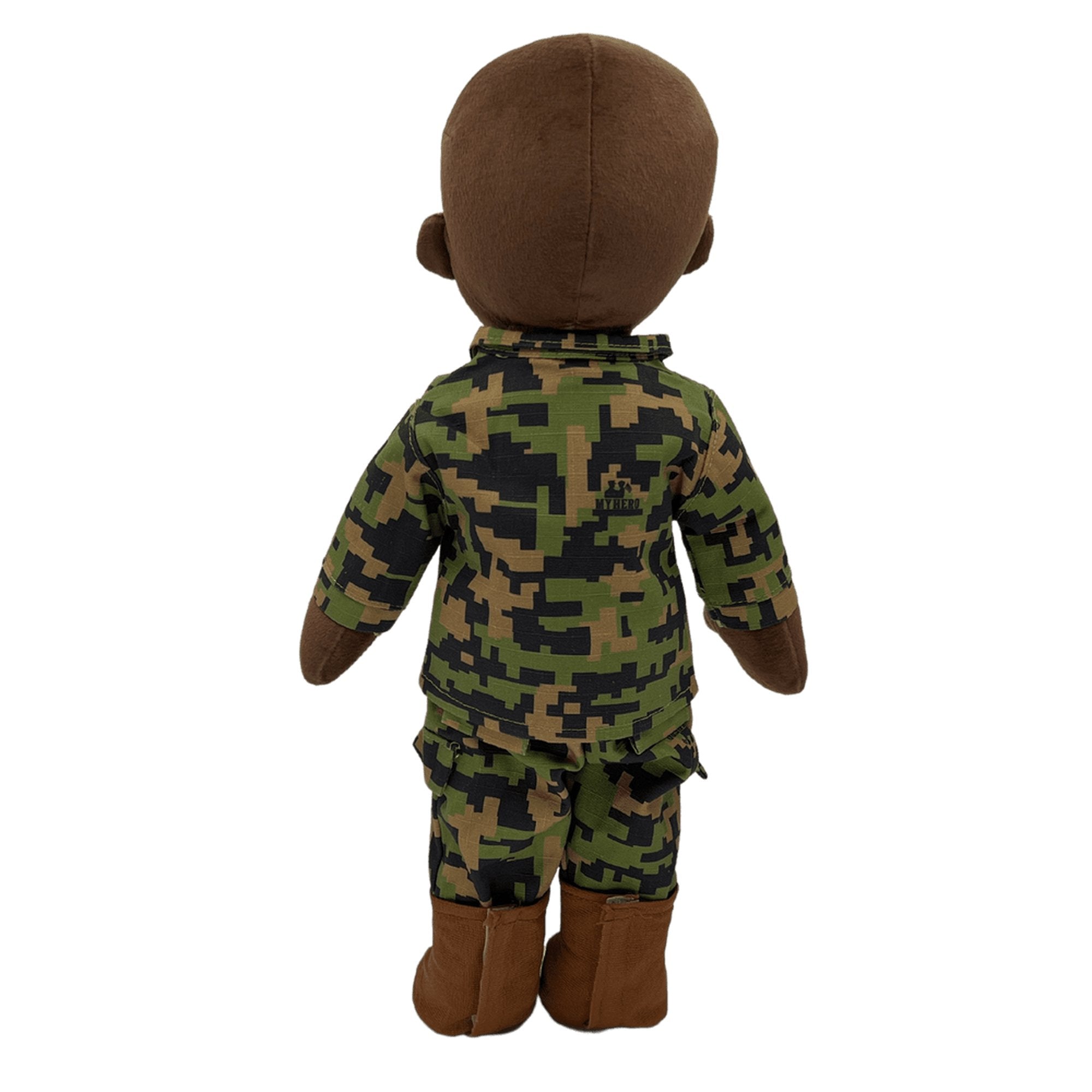 Voice recording daddy doll in military uniform, ideal deployment doll and military gift for kids missing their dad