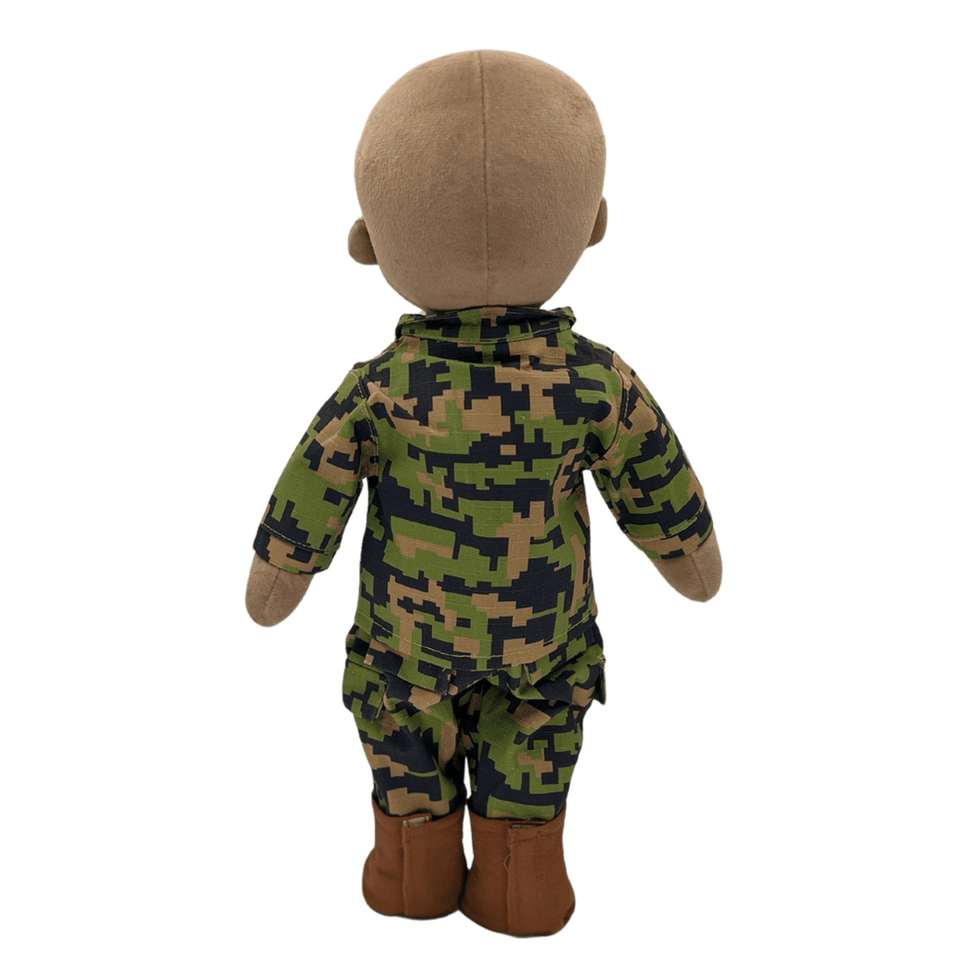 Recordable military daddy dolls with speaking function, great gift for kids of deployed service members