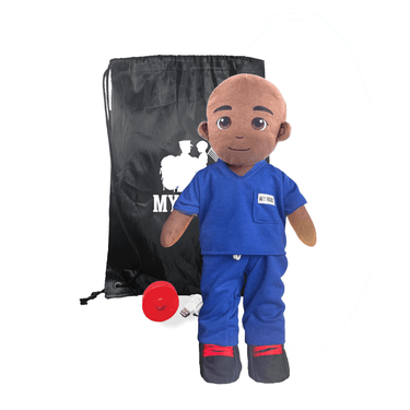 Medical Hero Dolls in Scrubs – Recordable Plush for Nurses, Doctors & More - MY HERO