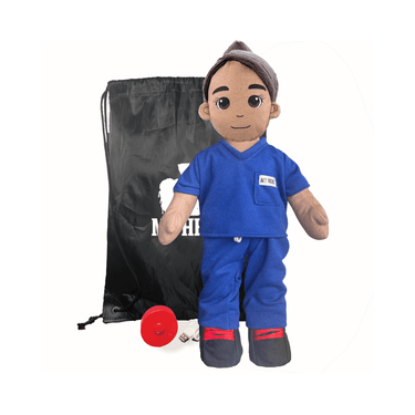 Medical Hero Dolls in Scrubs – Recordable Plush for Nurses, Doctors & More - MY HERO
