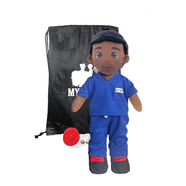 Medical Hero Dolls in Scrubs – Recordable Plush for Nurses, Doctors & More - MY HERO