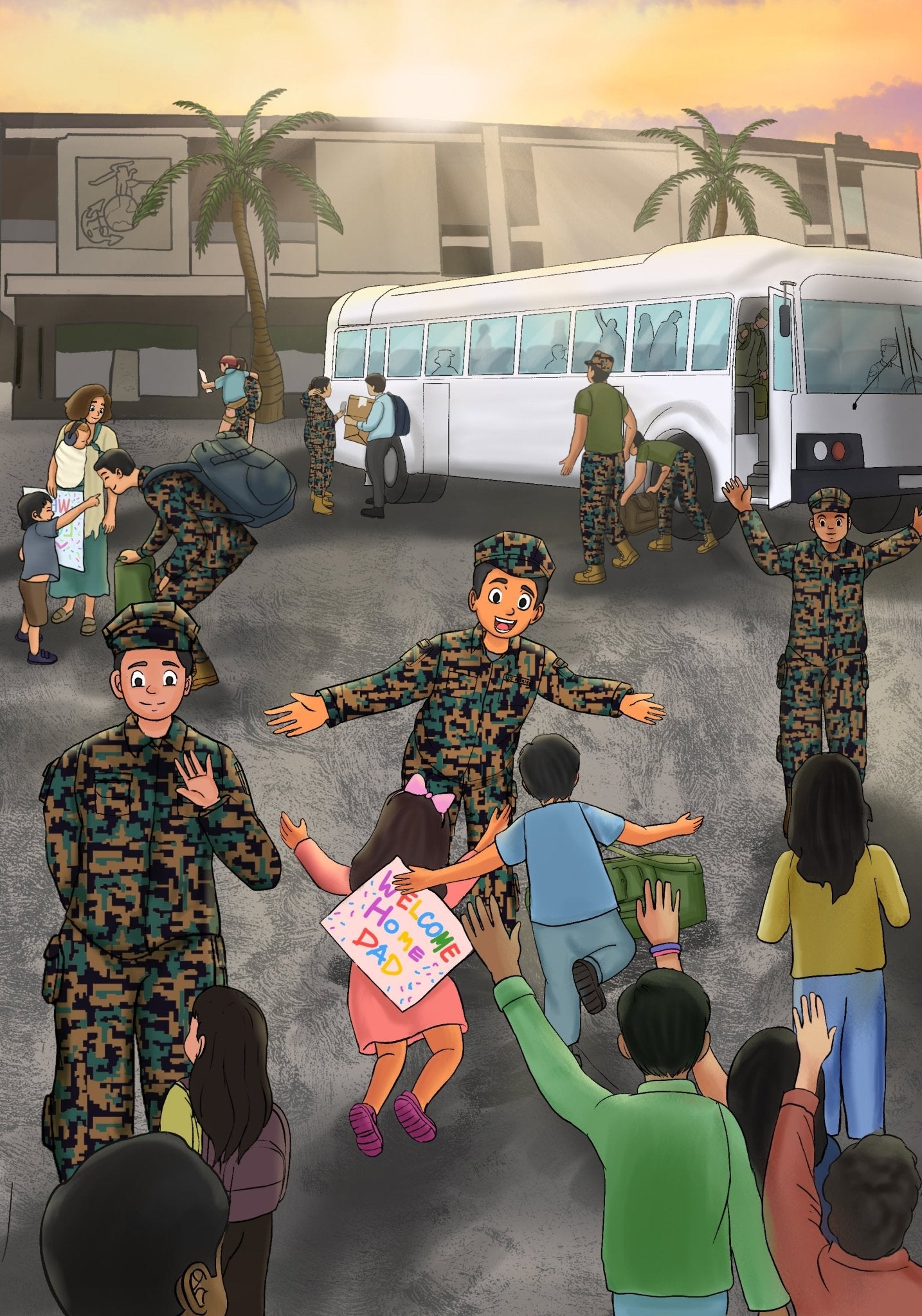 My Daddy, My Marine: A Heartfelt Children's Book About Marine Corps Families and Service - MY HERO