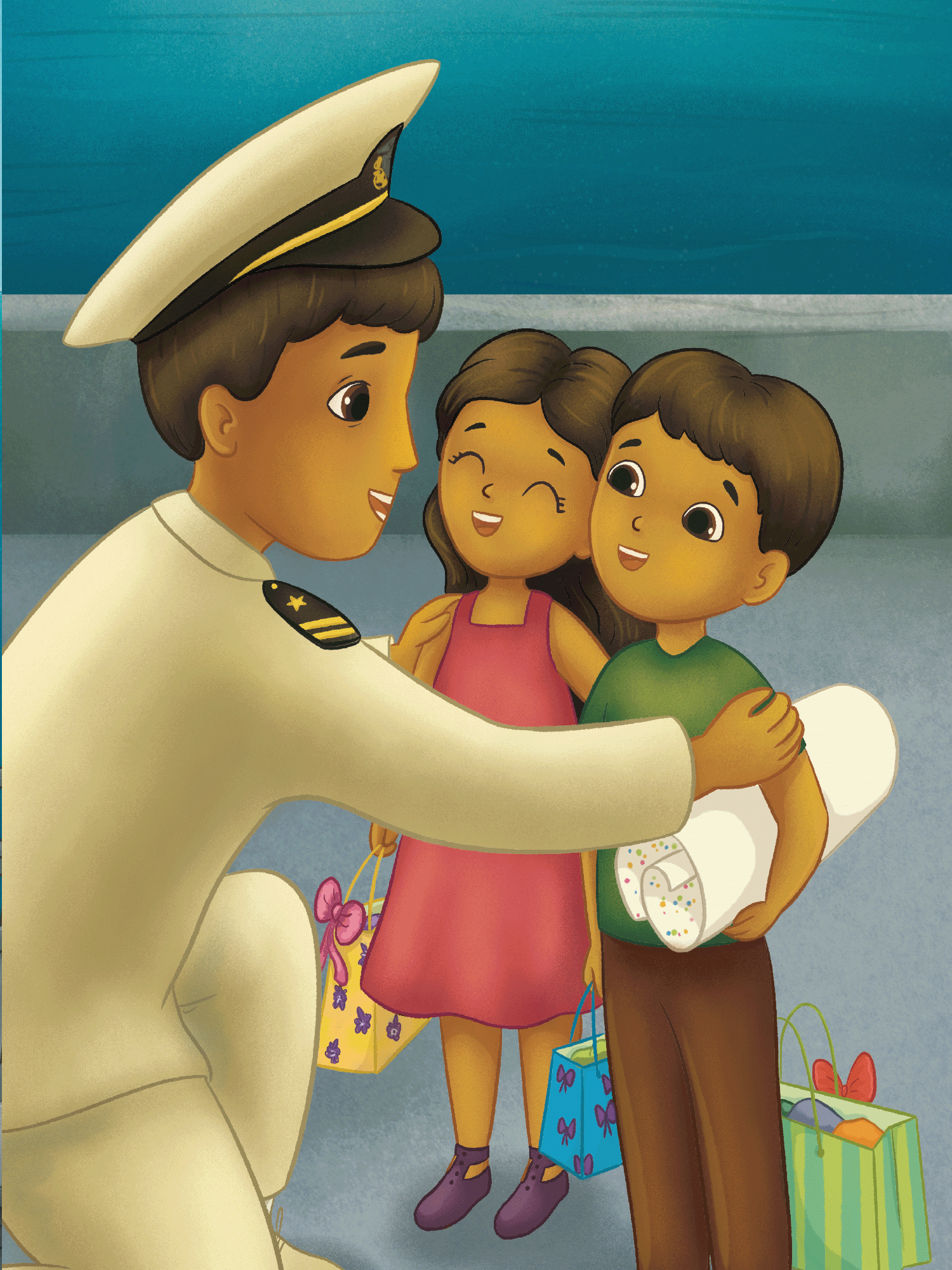 My Daddy, My SWO (Surface Warfare Officer): A Children's Book for U.S. Navy Surface Warfare Officer Families - MY HERO