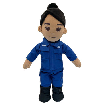 Plush comfort doll for military families – customizable recordable hero toy for storytime, bedtime, and separation anxiety