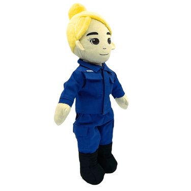 Police teddy bear – personalized plush toy in law enforcement uniform with voice recorder, great for children of first responder dads