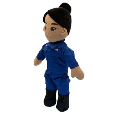 Recordable military daddy doll for kids – personalized plush toy with uniform and voice message for comfort during deployment or time apart