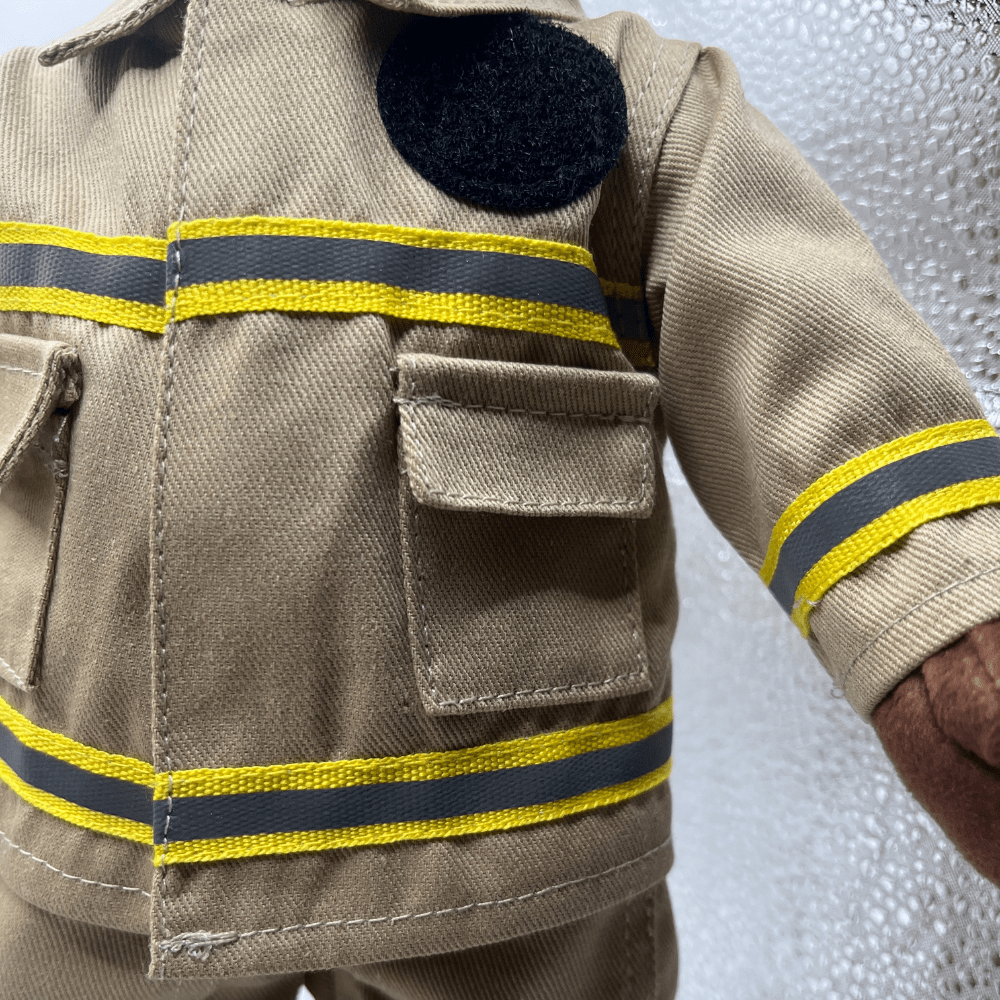 My Hero Fire Fighter - Customizable & Recordable Plush Doll - MY HERO