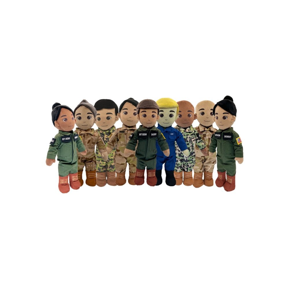 My Hero Military Daddy & Mommy Doll - Re - Recordable & Customizable 14